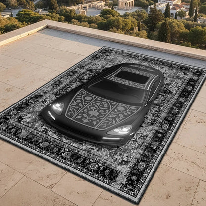 Klasik Desen Porsche Tasarım Halı