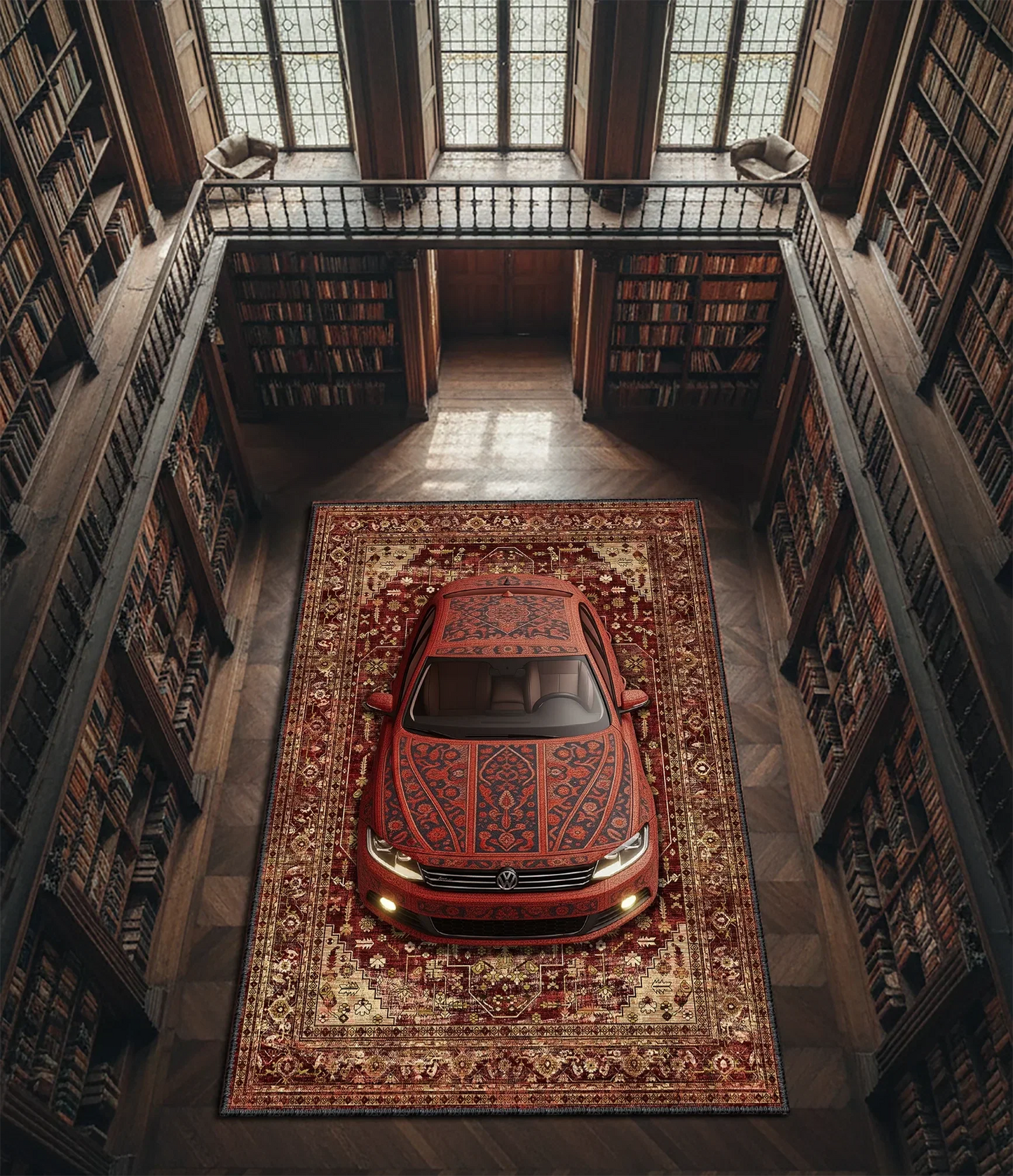 Klasik Motiflerle Passat Tasarımı