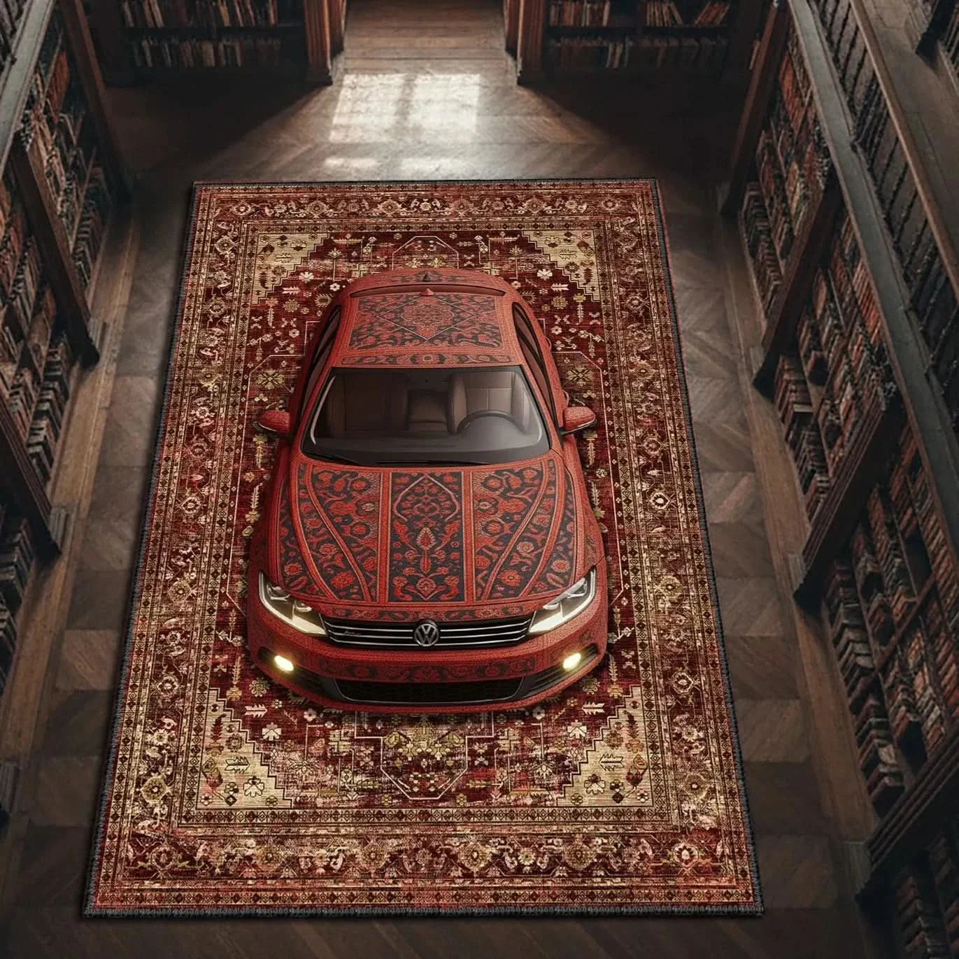 Klasik Motiflerle Passat Tasarımı