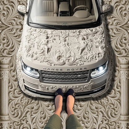 Range Rover Rölyef Tasarımlı Halı