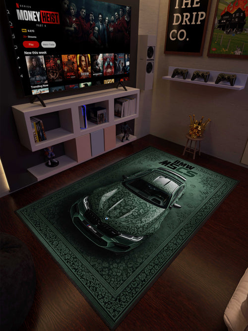 Yeşil Geleneksel Tasarım BMW M5 CS